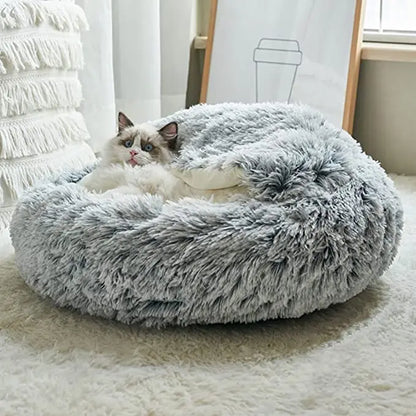 SnuggleNest - Mysig kokongformad plyschsäng