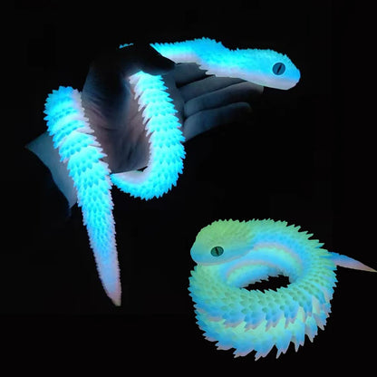 LumaSnake - Självlysande 3D orm